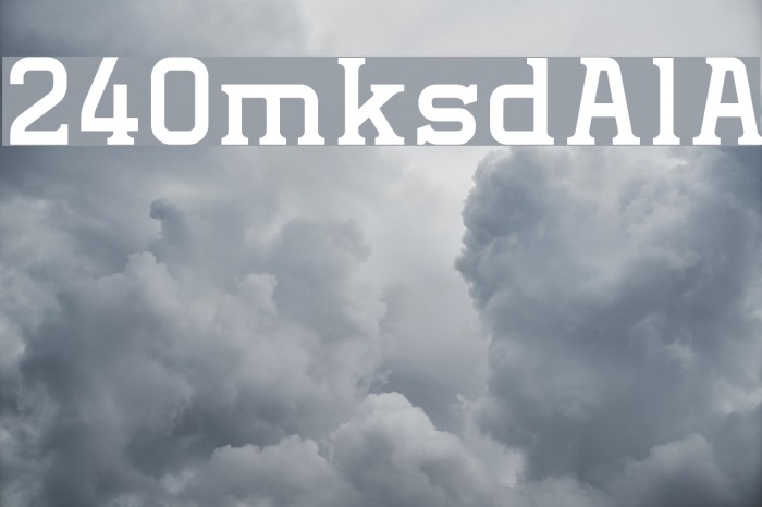 240mksdAlA Example 1