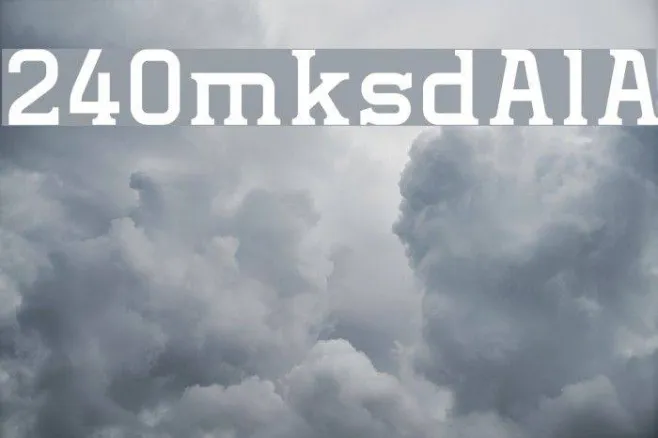 240mksdAlA Example 1