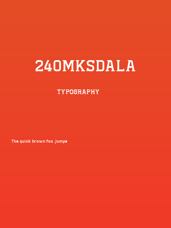 240mksdAlA Poster
