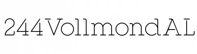 244VollmondAL  baixar fontes gratis