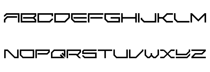 2589 LDR Regular Font LOWERCASE