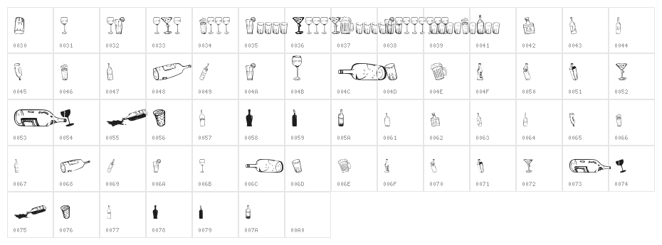 26alco Character Map