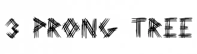 3 Prong Tree  baixar fontes gratis