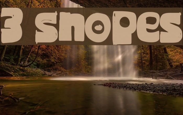 3 Snopes Шрифта examples