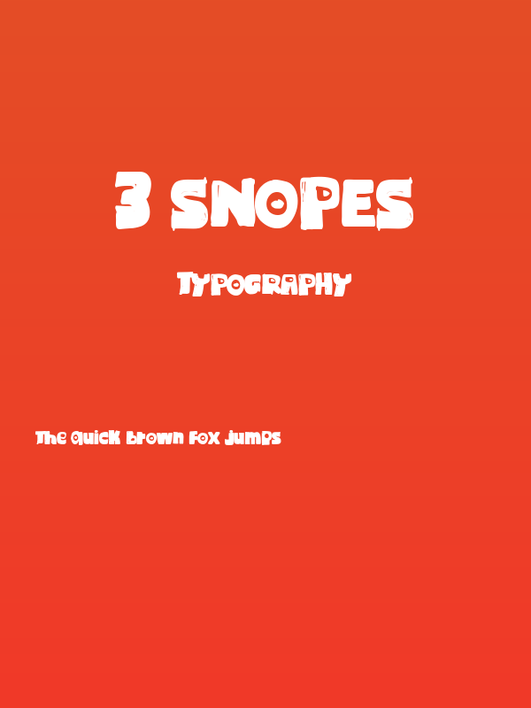 3 Snopes Poster