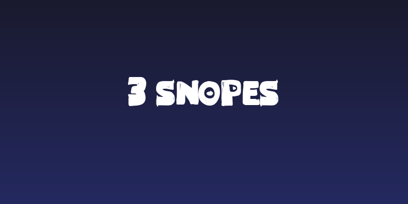 3 Snopes Social Header
