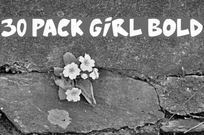 30 Pack Girl Bold Fuentes examples
