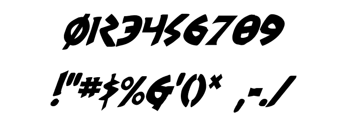 300 Trojans Condensed Italic Caratteri ALTRI CARATTERI