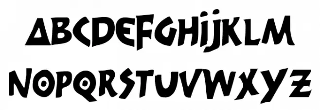 300 Trojans Condensed Schriftart Groß