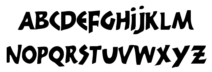 300 Trojans Condensed Font LOWERCASE