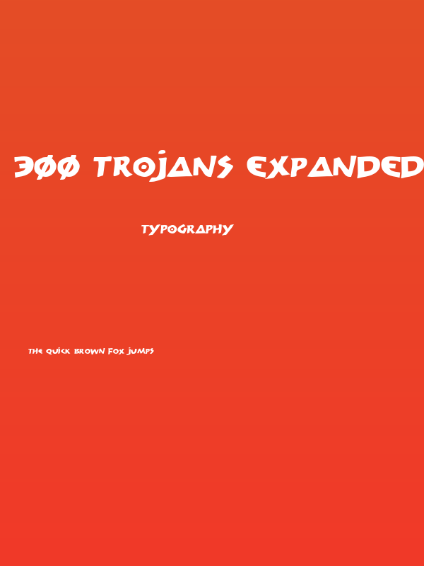 300 Trojans Expanded Poster