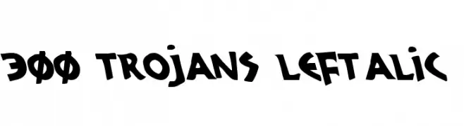 300 Trojans Leftalic  لخطوط تنزيل