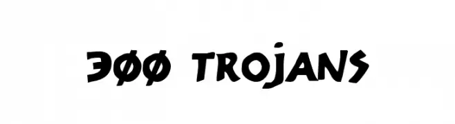 300 Trojans  baixar fontes gratis
