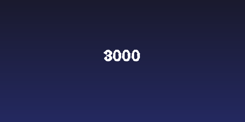 3000 Social Header