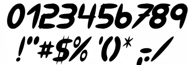 309 Italic Caratteri ALTRI CARATTERI
