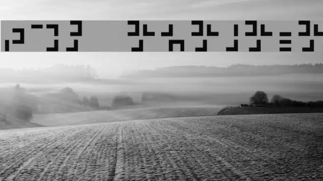 321 Katakana Font examples