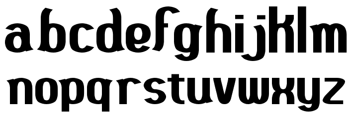 36 days ago Thick BRK Font LOWERCASE