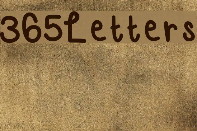 365Letters Example 2