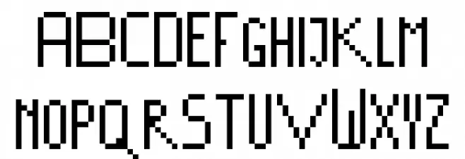 378font Fonte MAIÚSCULAS