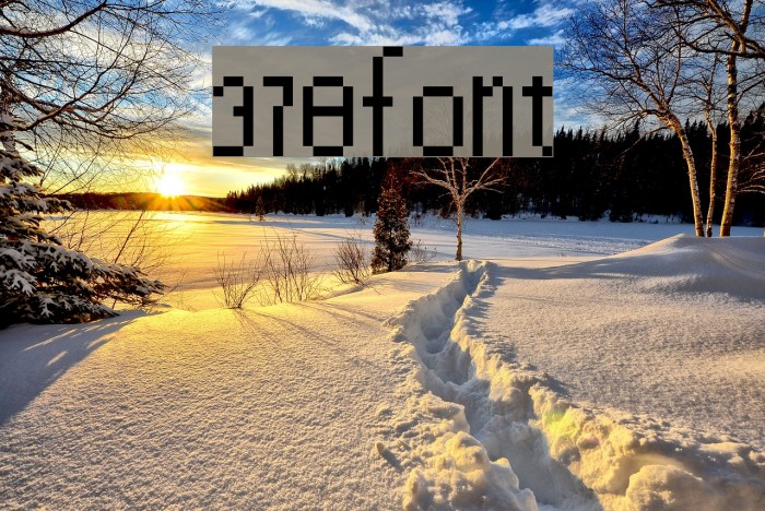 378font Font examples