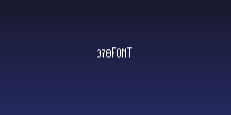 378font Social Header