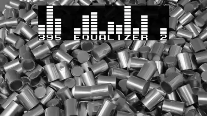 395 equalizer 2 Font examples