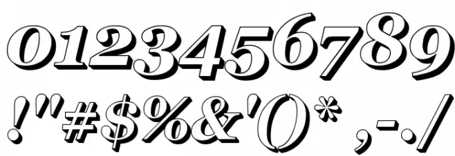 404error フォント その他の文字