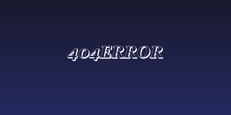 404error Social Header