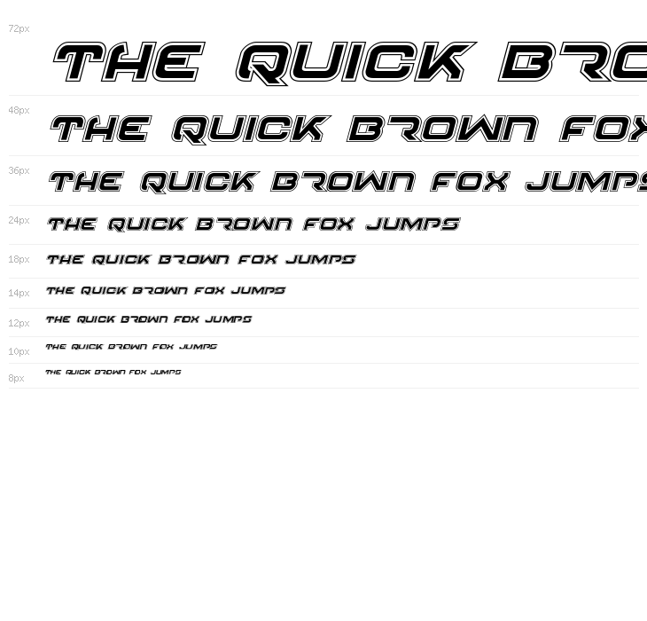 4114 Blaster Academy Italic Waterfall