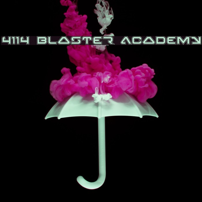 4114 Blaster Academy Font examples