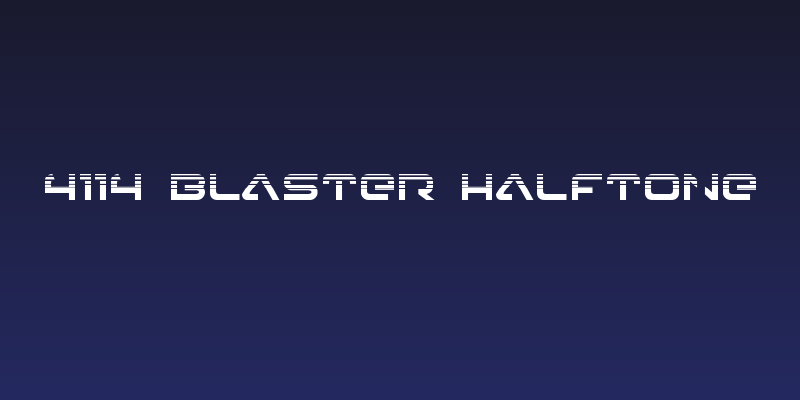 4114 Blaster Halftone Social Header