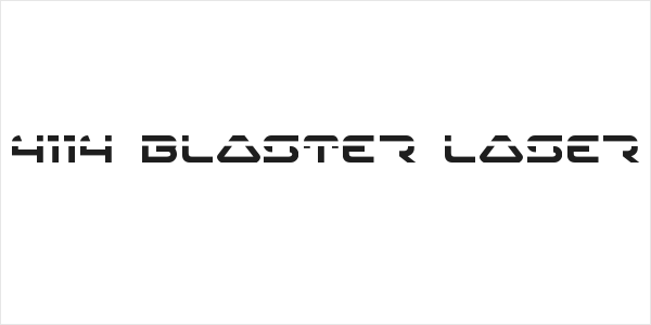 4114 Blaster Laser Logo