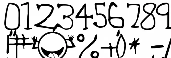 42 Emancipated फ़ॉन्ट अन्य घर का काम