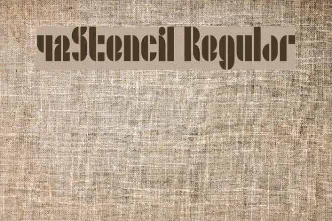 42Stencil Regular Example 3