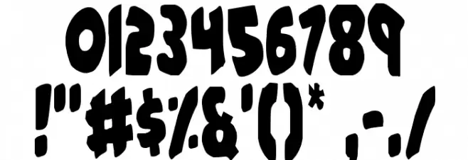 #44 Font Condensed Font OTHER CHARS