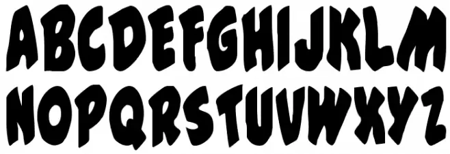 #44 Font Condensed フォント 大文字