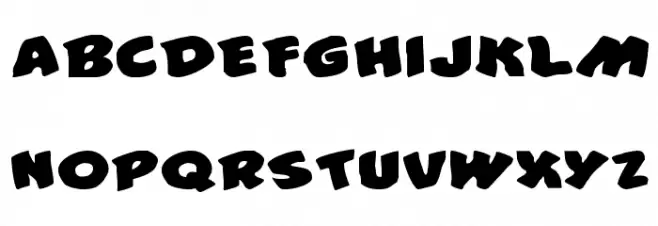 #44 Font Expanded Fonte MAIÚSCULAS