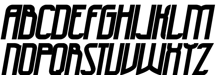 47 Bold Italic Font LOWERCASE