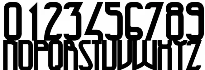 47 Bold Font OTHER CHARS