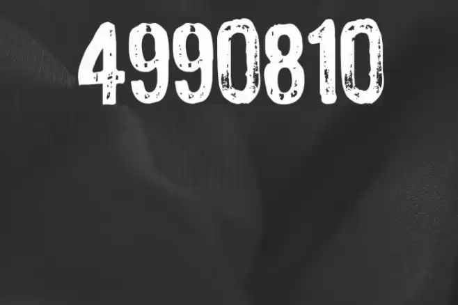 4990810 Font examples