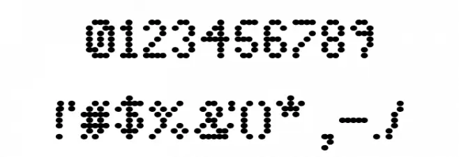 5 Cent Game Regular Font OTHER CHARS