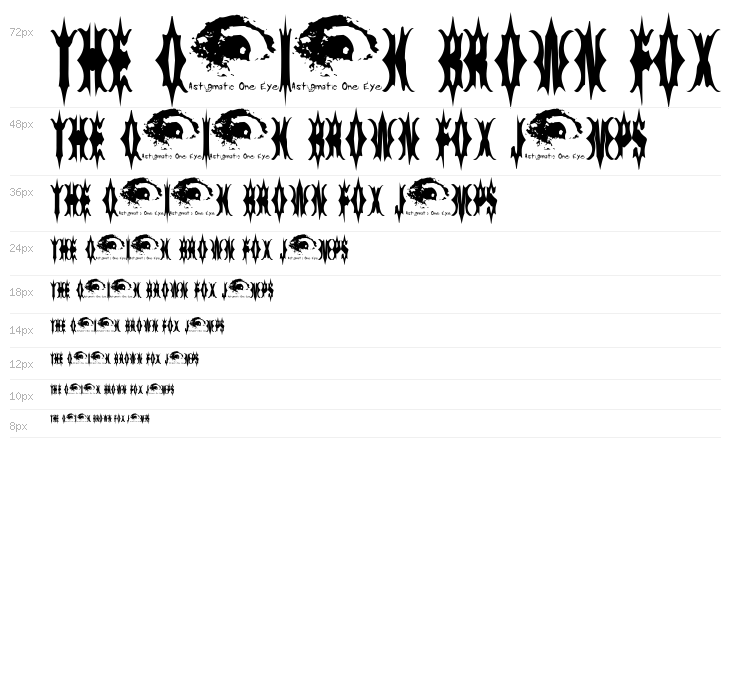 5 Fingered Goth SWTrial Waterfall