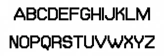 5 Text Uppercase Regular Polices MAJUSCULES