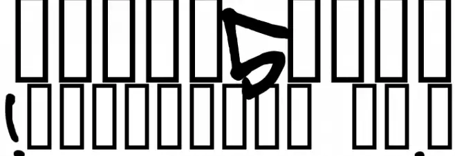 5 cent Font OTHER CHARS