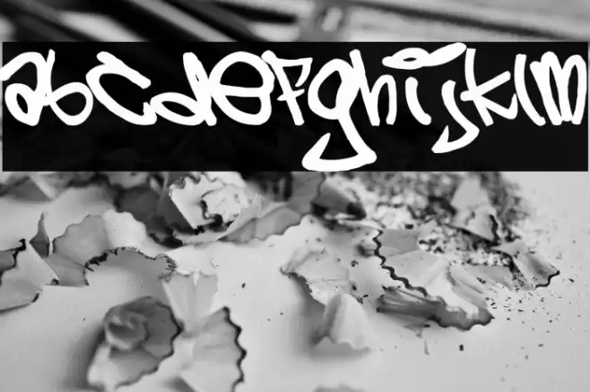 5 cent Font examples