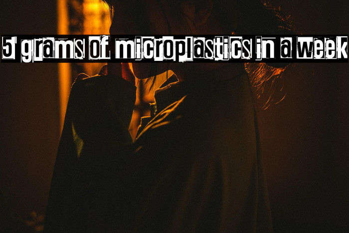 5 grams of microplastics in a week Example 1