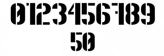 50 Blizzards Font OTHER CHARS