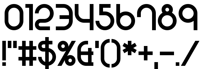 501 Font OTHER CHARS