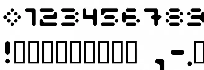 525round Font OTHER CHARS