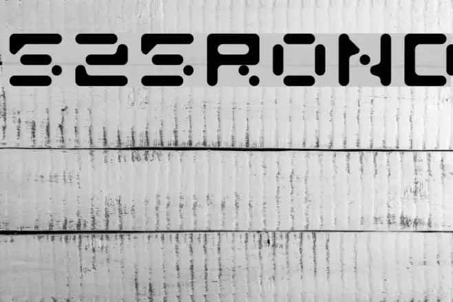 525round Font examples